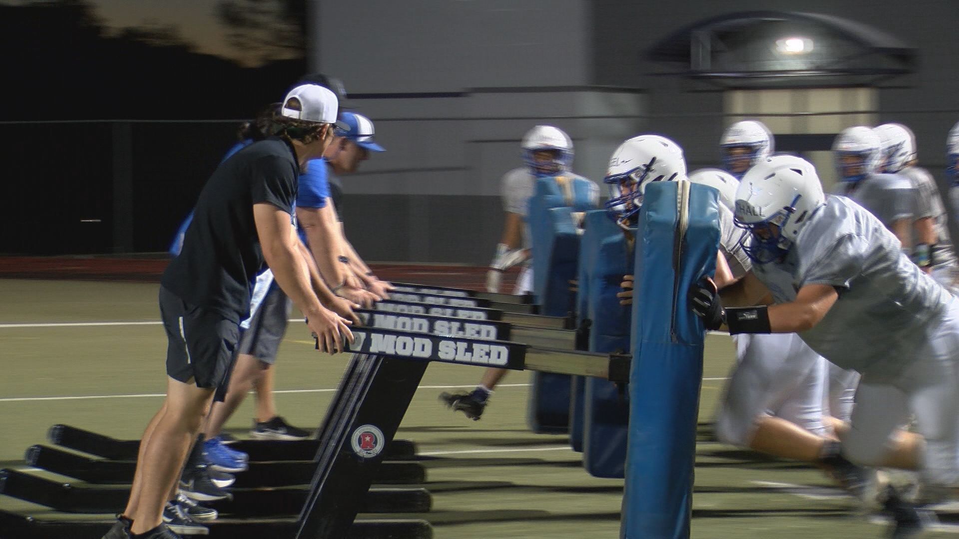 Uprep Football Practice